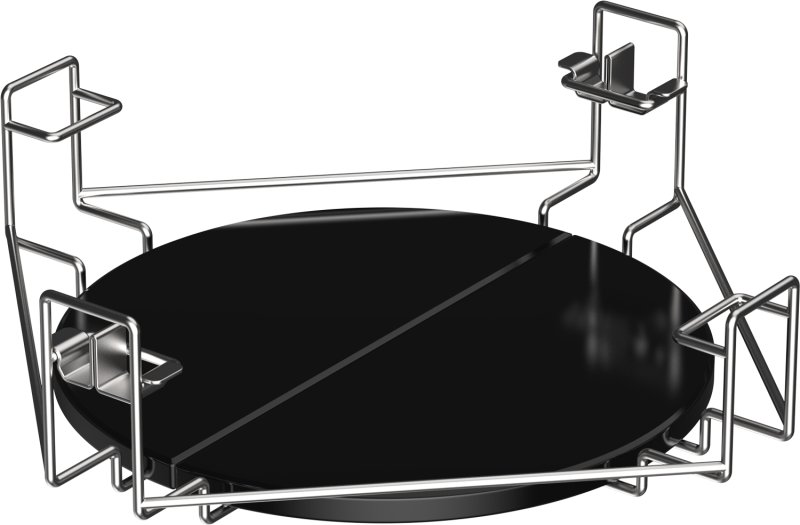 The Bastard Keramikgrill Classic Medium - Solo - schwarz glänzend - Modell 2025