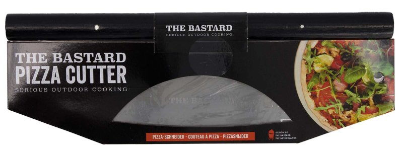 The Bastard Pizzaschneider / Pizzamesser Edelstahl