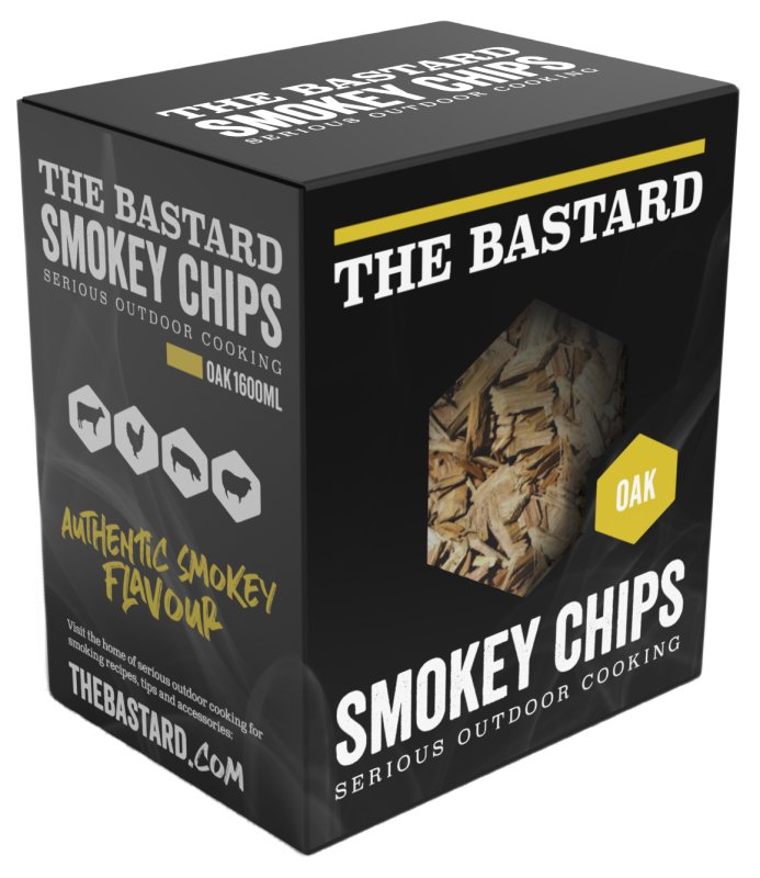 The Bastard Räucherchips Oak / Eiche - 500g