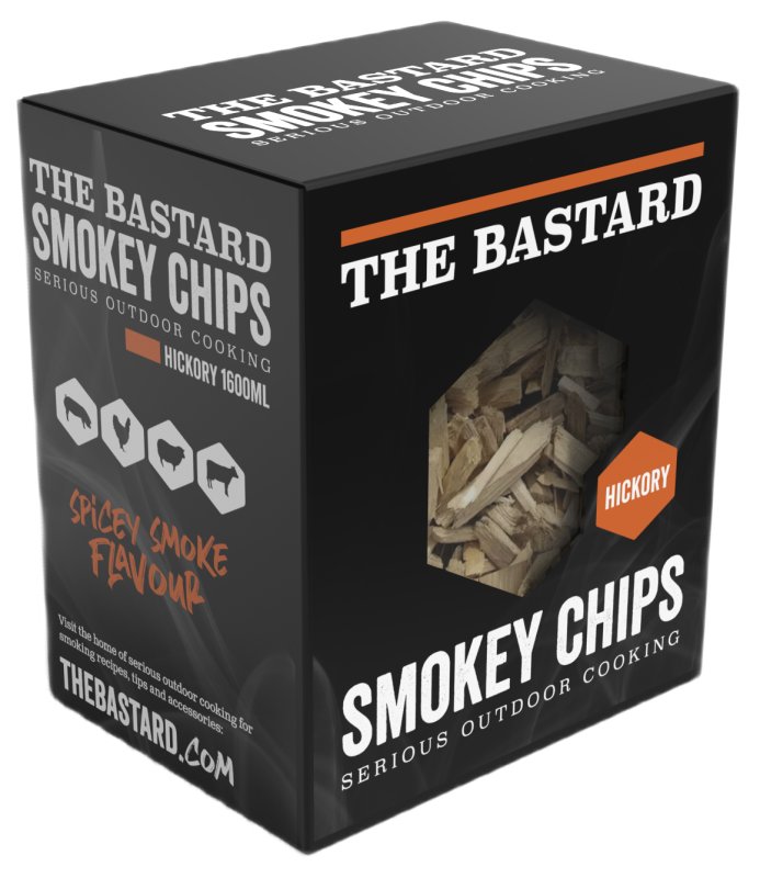 The Bastard Räucherchips Hickory - 500g