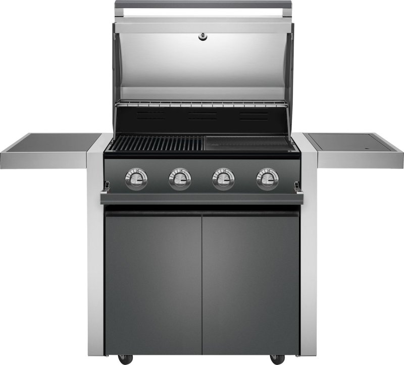 BeefEater Gasgrill 1700-Serie 4-Brenner - mit Seitenbrenner