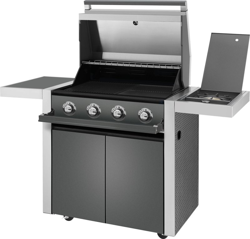 BeefEater Gasgrill 1700-Serie 4-Brenner - mit Seitenbrenner