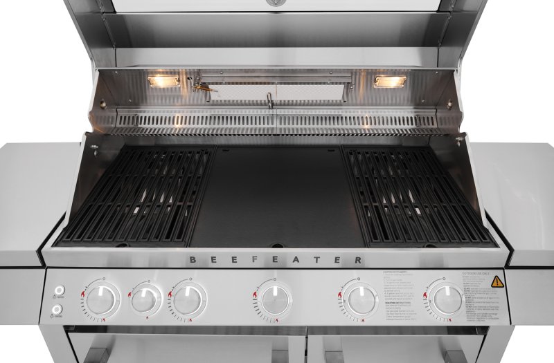 BeefEater Gasgrill Signature 7000-Serie Premium 5-Brenner - mit Seitenbrenner