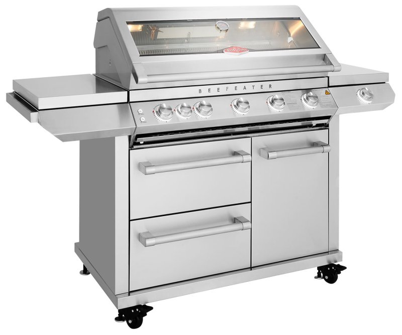 BeefEater Gasgrill Signature 7000-Serie Premium 5-Brenner - mit Seitenbrenner