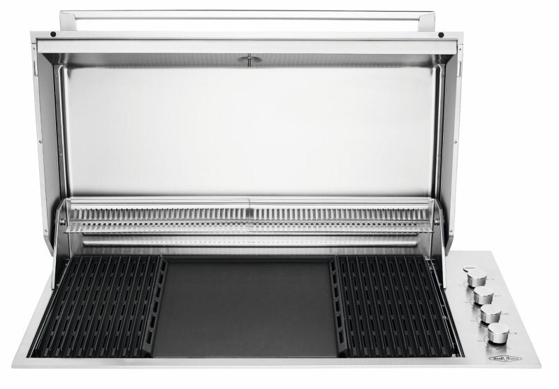 BeefEater Einbaugrill Signature Proline-Serie - 6-Brenner mit Garhaube