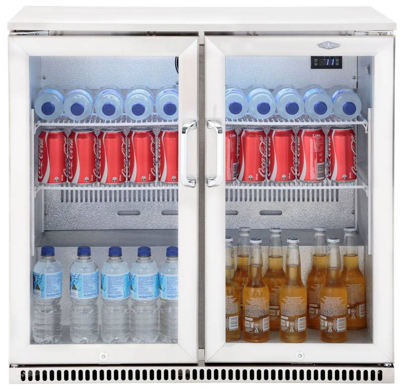 BeefEater Outdoorküche - Kühlschrank mit Doppeltür (IPX4) - 190 Liter