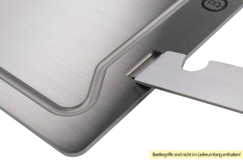 Beefer Edelstahl Plancha für Beefer XL