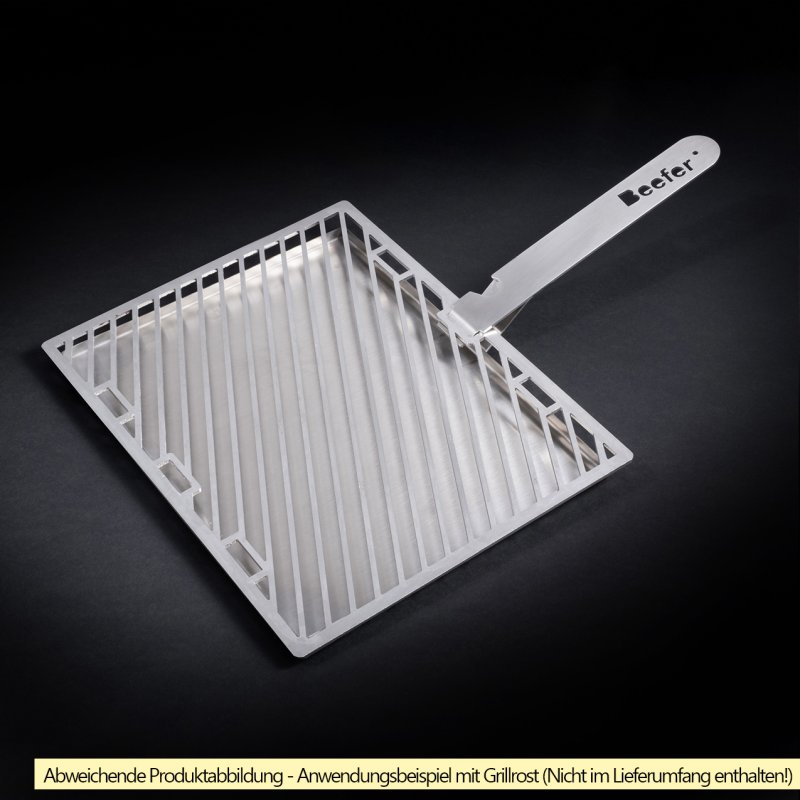 Beefer Grillrostgriff mit Abtropfschale XL / Twin Pro