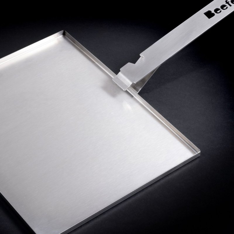 Beefer Grillrostgriff mit Abtropfschale XL / Twin Pro