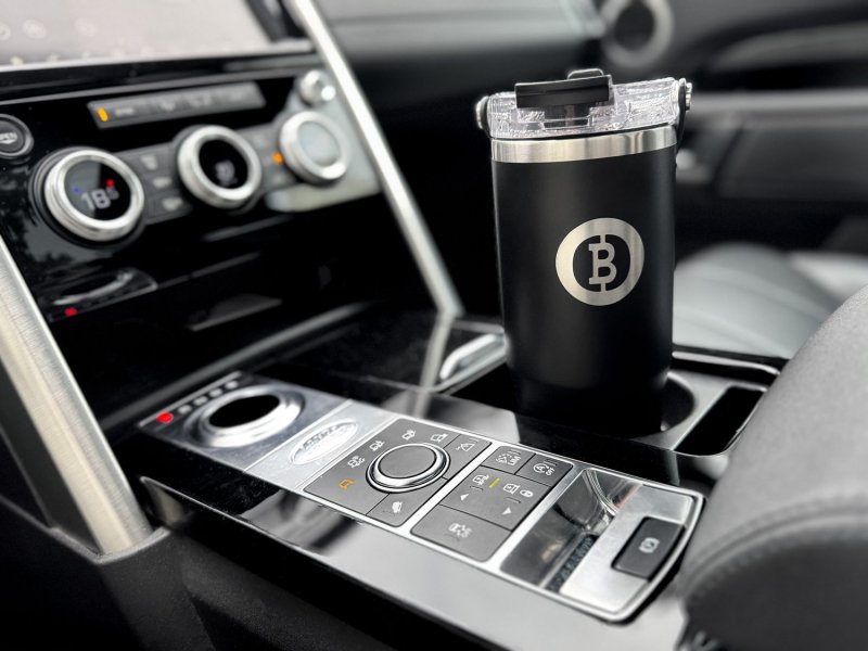 Beefer Thermo Tumbler 960 ml - Trinkbecher mit Strohhalm und Deckel - auslaufsicher