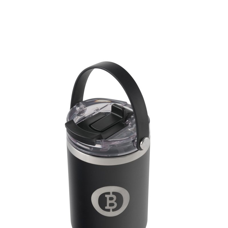 Beefer Thermo Tumbler 960 ml - Trinkbecher mit Strohhalm und Deckel - auslaufsicher