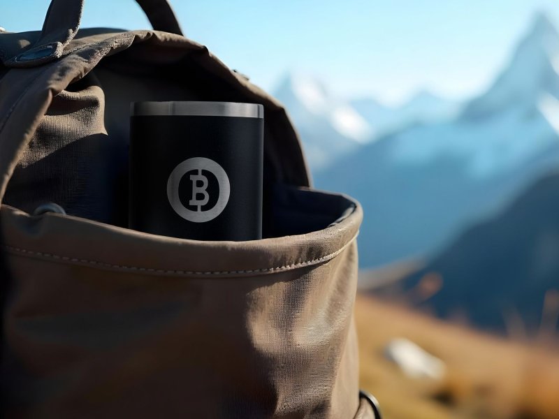 Beefer Thermo Tumbler 960 ml - Trinkbecher mit Strohhalm und Deckel - auslaufsicher