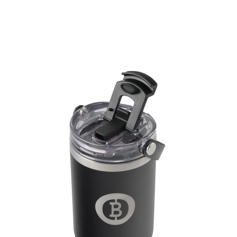 Beefer Thermo Tumbler 960 ml - Trinkbecher mit Strohhalm und Deckel - auslaufsicher