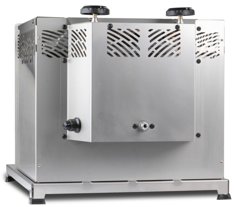 Beefer Twin PRO Gasgrill - 800 Grad Oberhitzegrill mit Zwischenwand