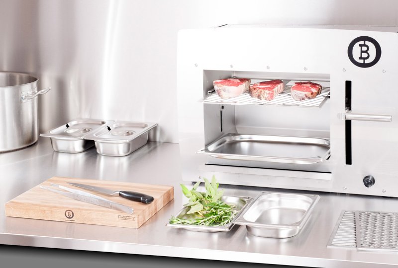 Beefer XL CHEF Indoor Gasgrill - 800 Grad Oberhitzegrill