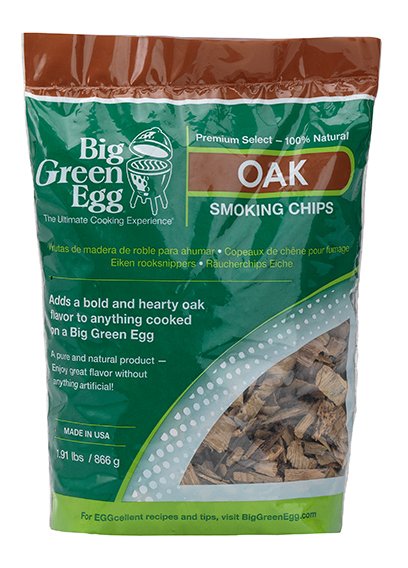 Big Green Egg Holz Räucherchips Eiche