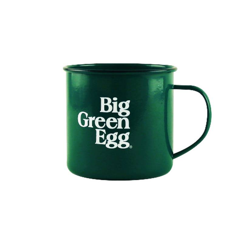 Big Green Egg Emaillebecher