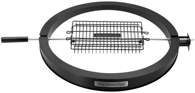 Big Green Egg Grillkorb flach für Drehspieß