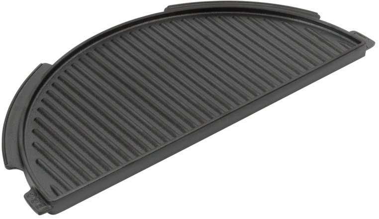 Big Green Egg halbrunde Grillplatte aus Gusseisen Large