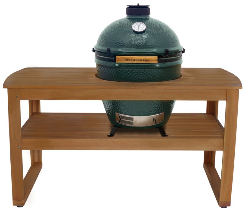 Big Green Egg Holztisch aus Eukalyptusholz XLarge