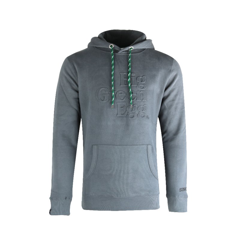 Big Green Egg Hoodie - dark grey - Large