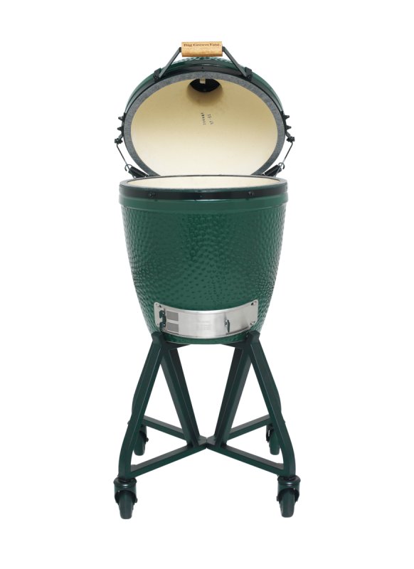 Big Green Egg Medium Keramikgrill Starter - Paket: mit Nest + Handler und ConvEGGtor