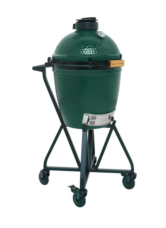 Big Green Egg Medium Keramikgrill Starter - Paket: mit Nest + Handler und ConvEGGtor