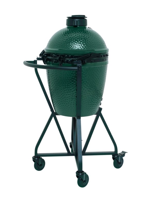 Big Green Egg Medium Keramikgrill Starter - Paket: mit Nest + Handler und ConvEGGtor