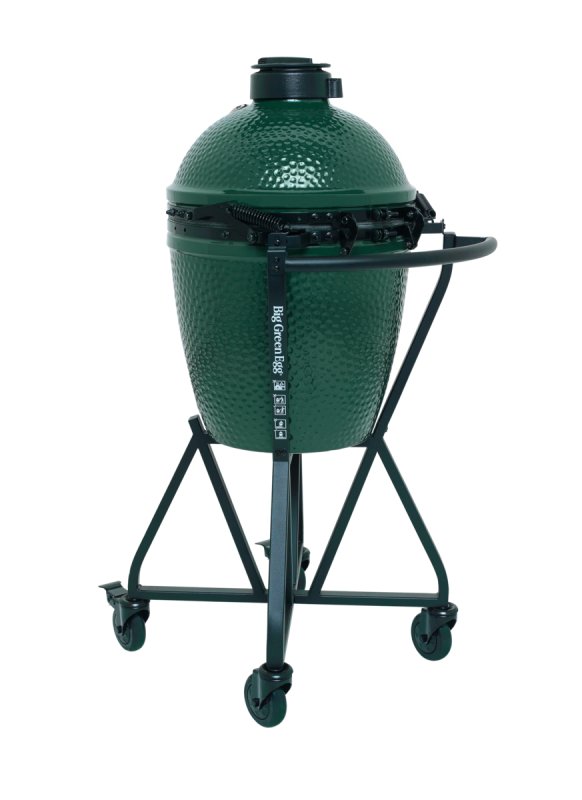 Big Green Egg Medium Keramikgrill Starter - Paket: mit Nest + Handler und ConvEGGtor