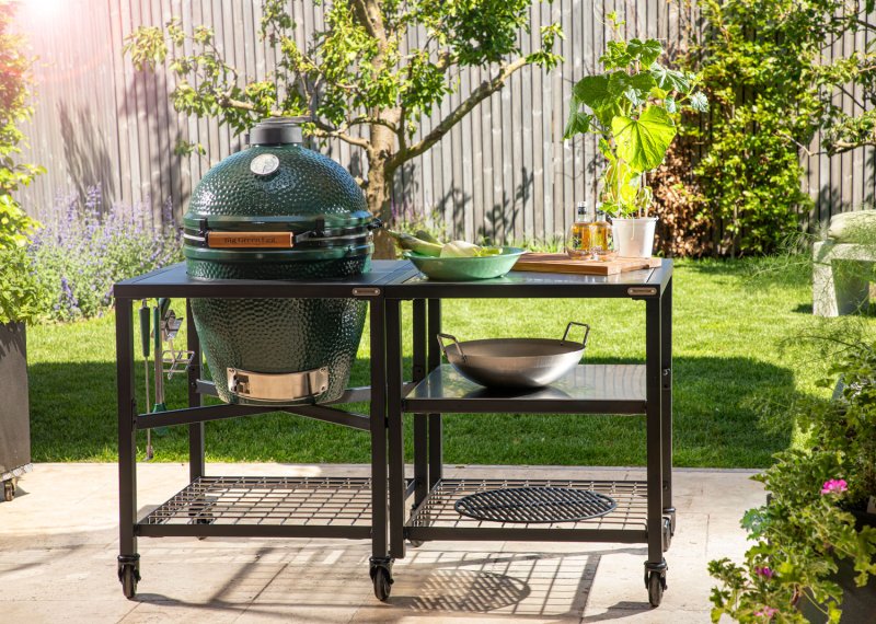 Big Green Egg Outdoor Küche: Edelstahlgitter-Einlage für Module