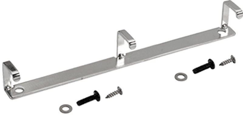 Big Green Egg Outdoor Küche: Hakenleiste mit 3 Haken für EGG Modul Untergestell und Erweiterungsgestell