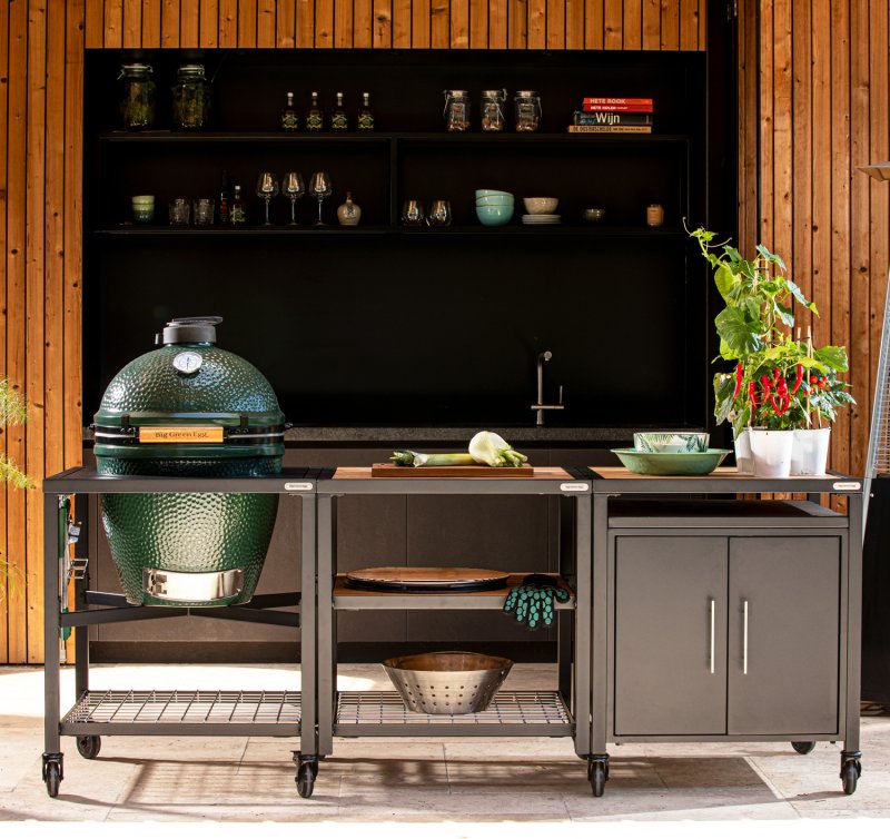 Big Green Egg Outdoor Küche: EGG Nest Untergestell Large