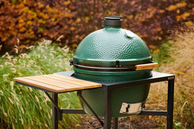 Big Green Egg Outdoor Küche: Seitentisch für EGG Nest Untergestelle
