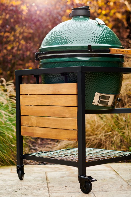 Big Green Egg Outdoor Küche: Seitentisch für EGG Nest Untergestelle