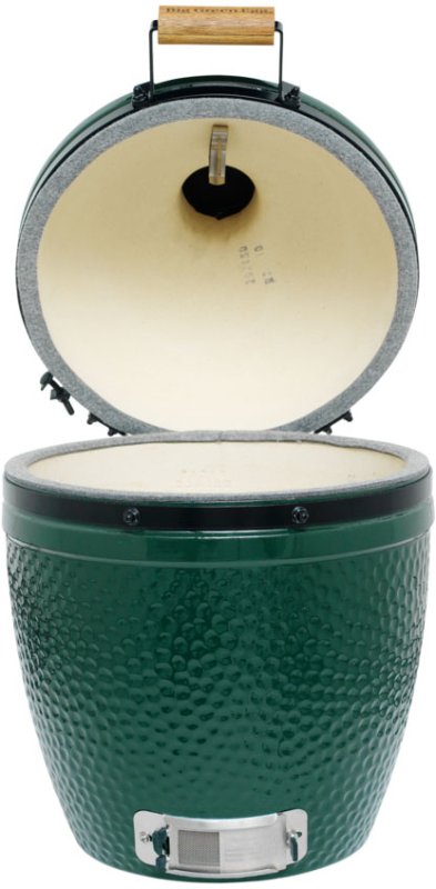 Big Green Egg Small Keramikgrill - inkl. STARTERSET mit Nest, convEGGtor und Gusseisenrost