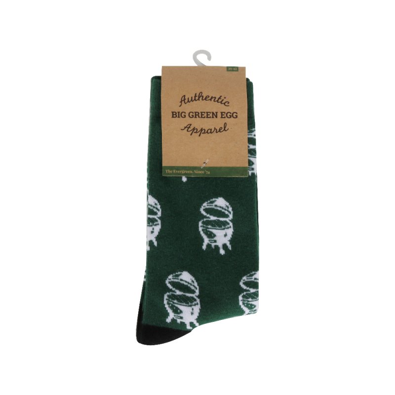 Big Green Egg Socken Eggs - Grün - Gr. 39-42