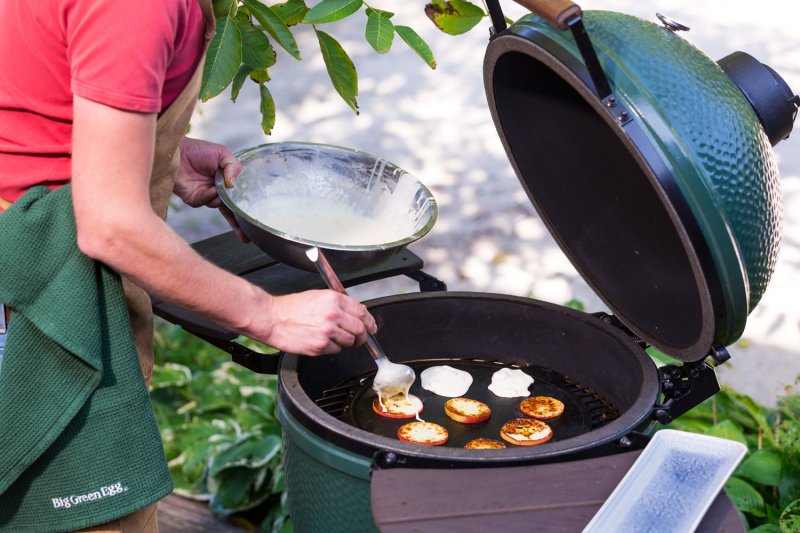 Big Green Egg Grillplatte aus Gusseisen 2XL / XLarge / Large