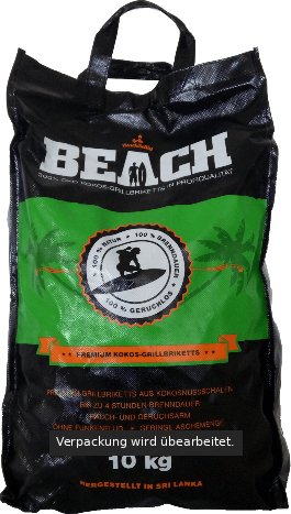 BlackSellig Beach Kokosbriketts 10 kg