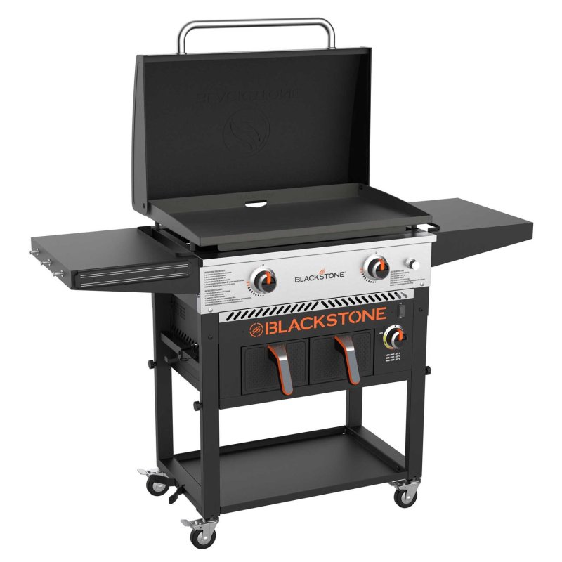 Blackstone 28 Zoll Griddle Gas Grillstation mit Grillplatte und Airfryer