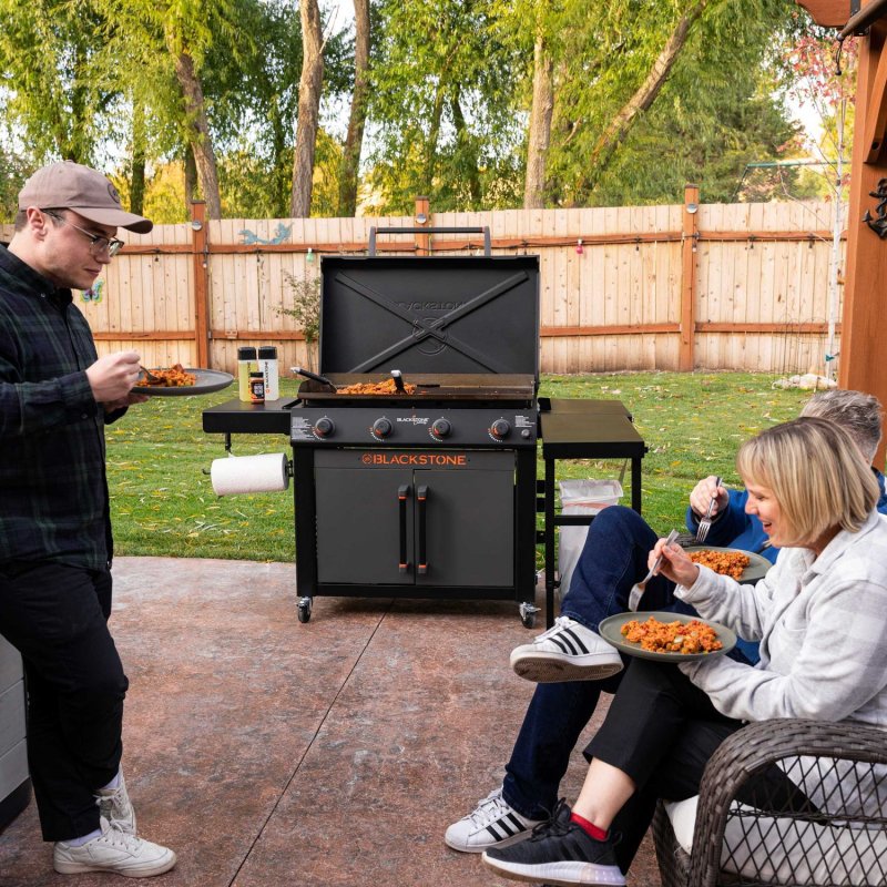 Blackstone 36 Zoll Griddle Gas Grillstation mit Grillplatte und Klapptisch