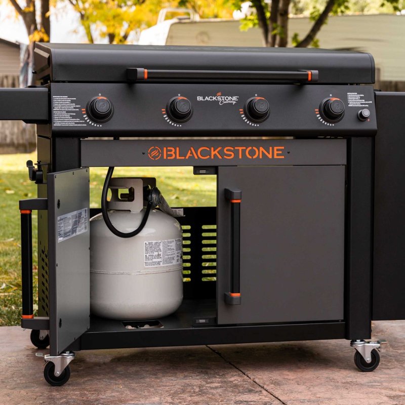 Blackstone 36 Zoll Griddle Gas Grillstation mit Grillplatte und Klapptisch