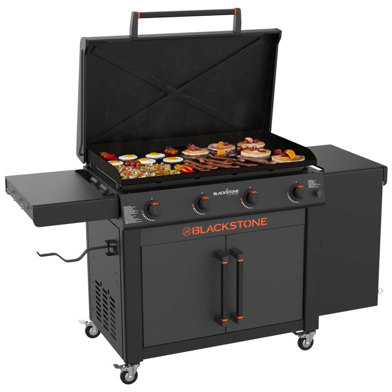 Blackstone 36 Zoll Griddle Gas Grillstation mit Grillplatte und Klapptisch