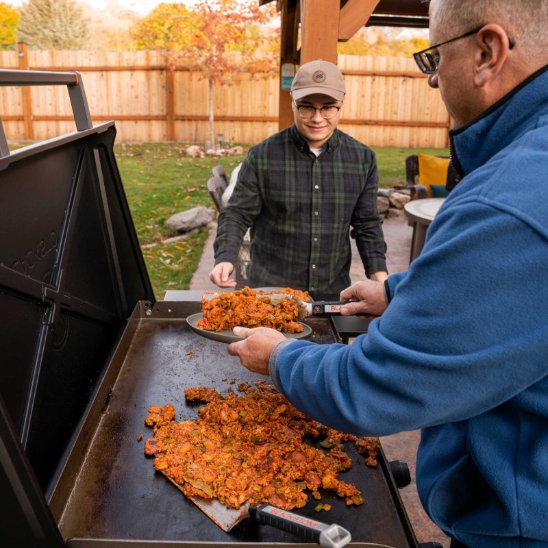 Blackstone 36 Zoll Griddle Gas Grillstation mit Grillplatte und Klapptisch