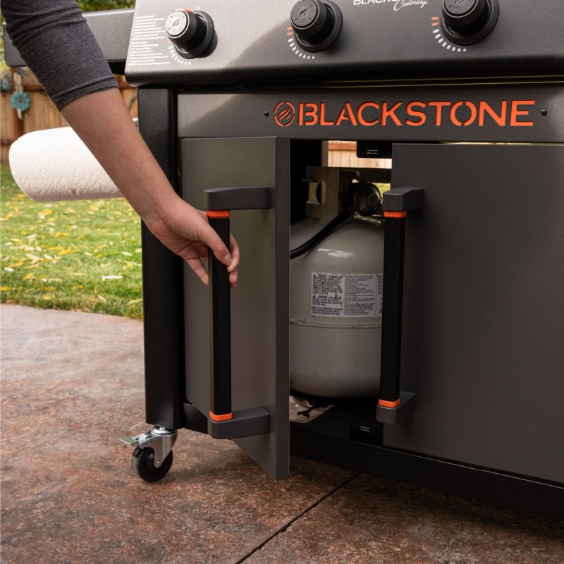 Blackstone 36 Zoll Griddle Gas Grillstation mit Grillplatte und Klapptisch