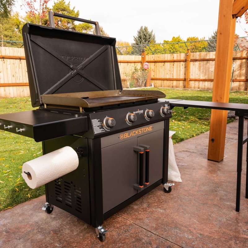 Blackstone 36 Zoll Griddle Gas Grillstation mit Grillplatte und Klapptisch