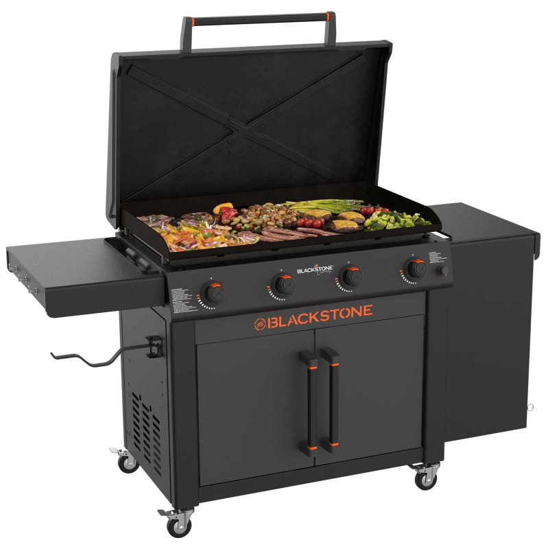 Blackstone 36 Zoll Griddle Gas Grillstation mit Grillplatte und Klapptisch