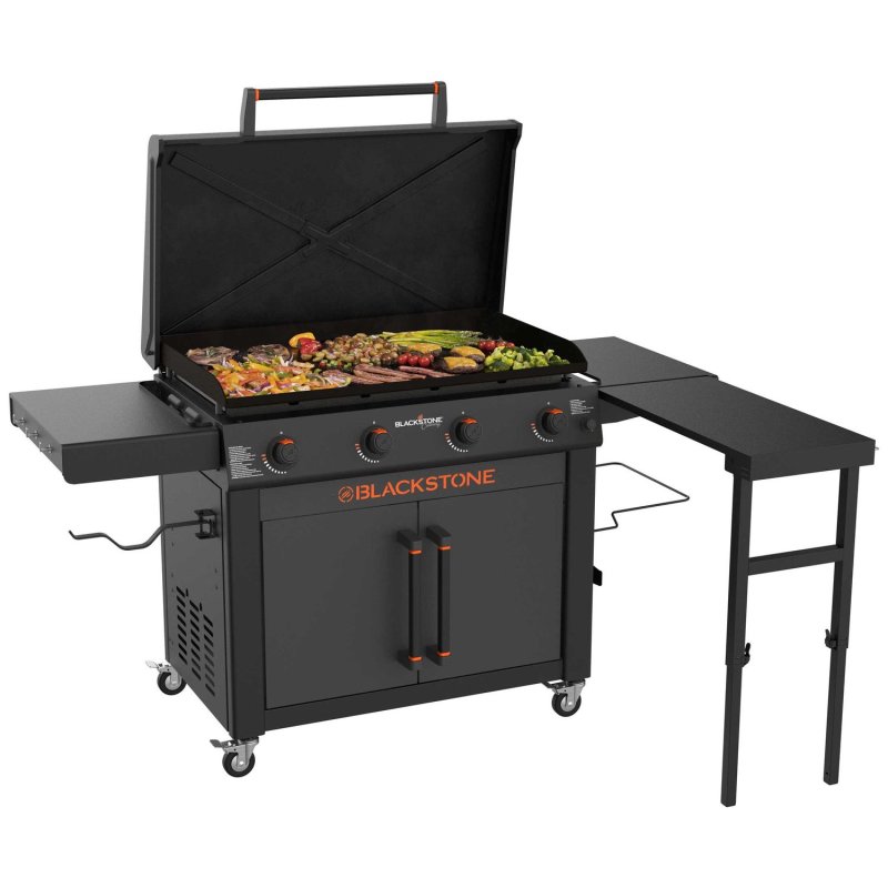Blackstone 36 Zoll Griddle Gas Grillstation mit Grillplatte und Klapptisch