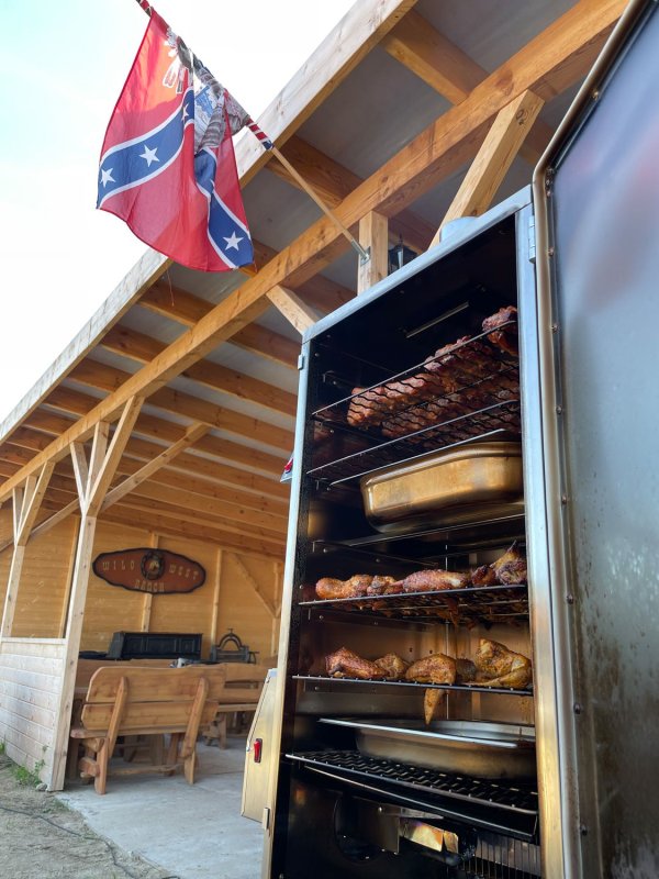 Borniak BBQ Smoker BBDS-150 SIMPLE Edelstahl, 150 Liter, Version 1.4