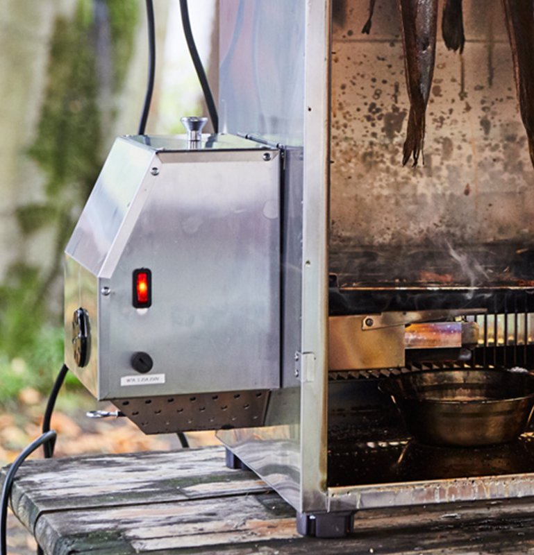 Borniak BBQ Smoker BBDS-150 SIMPLE Edelstahl, 150 Liter, Version 1.4