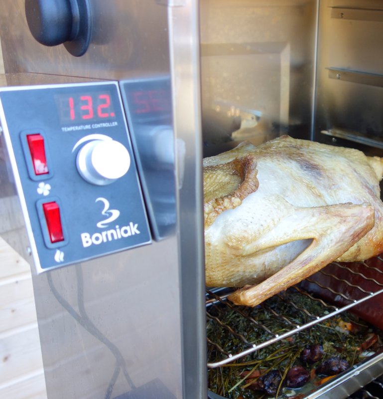 Borniak BBQ Smoker BBDS-150 SIMPLE Edelstahl, 150 Liter, Version 1.4